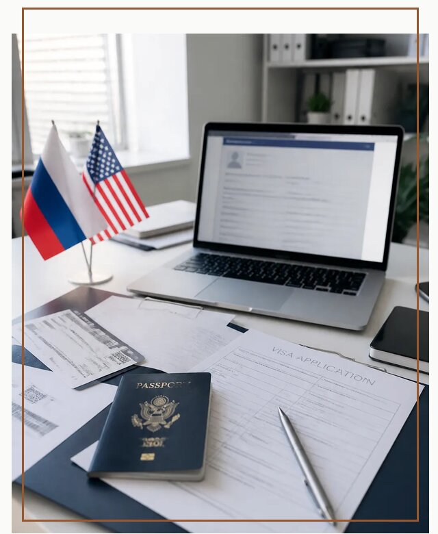 Оформление визы в США для туристов и бизнеса в Воркуте