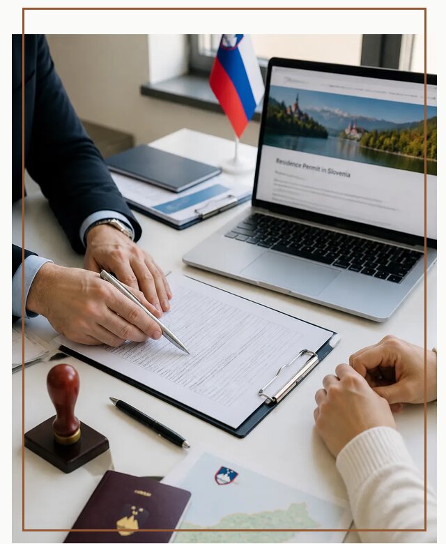 Оформление вида на жительство в Словении под ключ в Воркуте