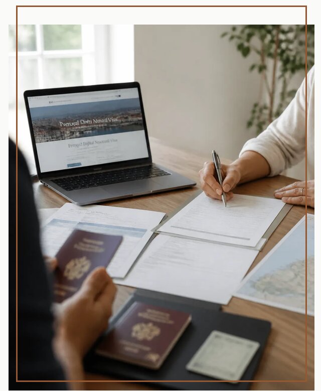 Оформление Digital Nomad и ВНЖ Португалии в Воркуте